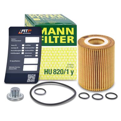 Mann-filter Ölfilter+Schraube+Ölwechselanhänger [Hersteller-Nr. 10491646] für Opel