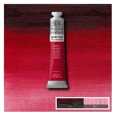 Winsor & Newton Winton oil 200ml permanent crimson lake 478 (200 ml) (1437478)