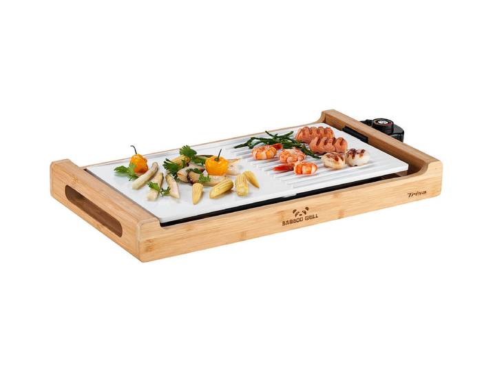 Trisa Electronics Bamboo Grill Tischgrill