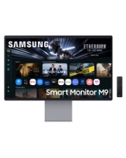 Samsung Smart Monitor M90SF 81,3 cm 32 Zoll 3840 x 2160 Pixel 4K Ultra HD OLED 0,03 ms Silber (LS32FM900SUXEN)