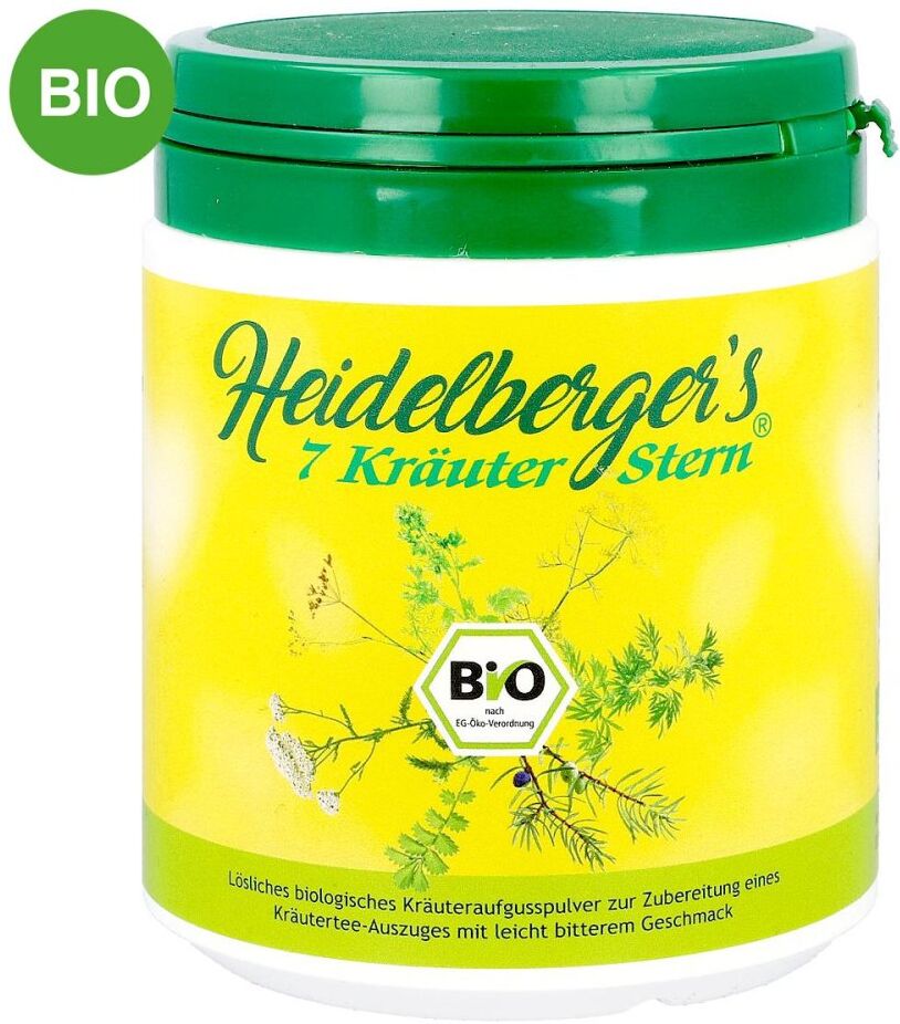 Heidelberger`s 7 Kräuter-Stern Bio Heidelbergers 7 Kräuter Stern Tee 250g