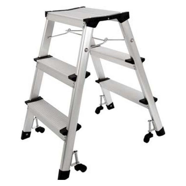 Twinco TWIN MINI 3-Step Stige Alu 700x240x455mm (1stk) (Stehleiter) (6500-11)