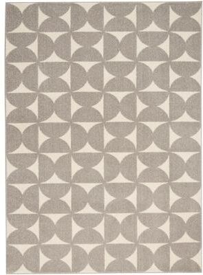 Nourison Harper Abstract Geometric Modern Area Rug