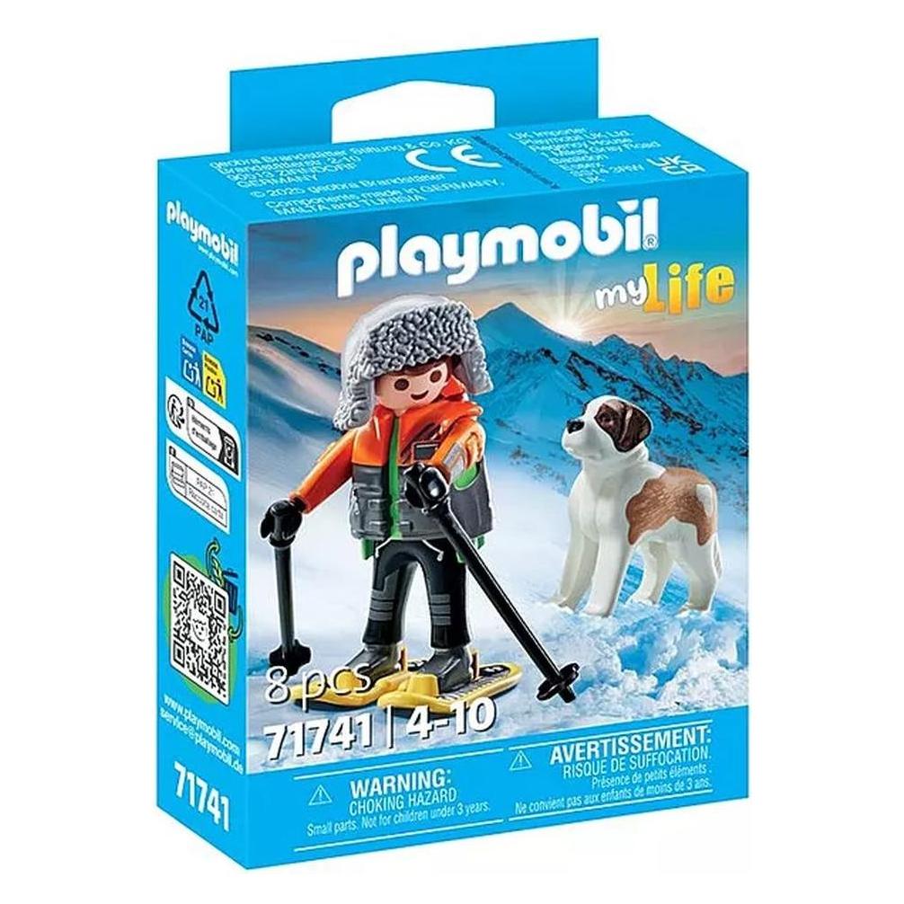 Playmobil Wanderer mit Bernhardiner (71741)