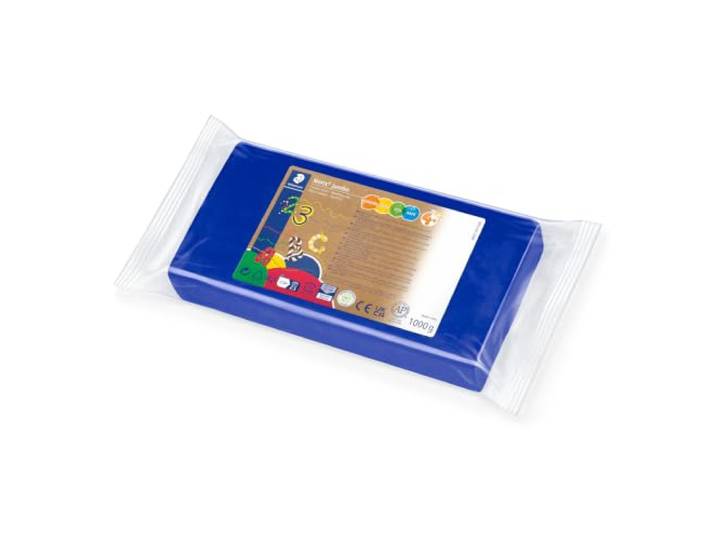 STAEDTLER 8421 Noris Club plasticine klei, 1000 g, blauw