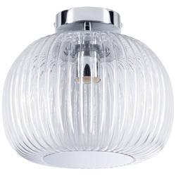 Paulmann 71142 Ruya Deckenleuchte E27 Glas, Chrom