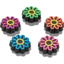 CROCS Accessoire Lights Up Daisy 5 Pack, Größe ONE SIZE in Bunt Bunt
