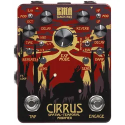 KMA Audio Machines Cirrus Delay, Reverb, Tap Tempo - Effektgerät E-Gitarre