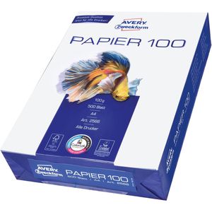Zweckform Avery  2566, Kopierpapier A4, 100g/qm, weiß, 500 Blatt