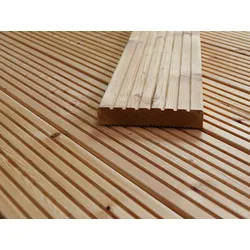 Kanadische Lärche Terrassendielen, 27x143 mm, KD, grob/grob