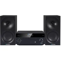 Blaupunkt MS30.2BT BT/MP3/CD/USB/AUX, Bluetooth Lautsprecher, Schwarz