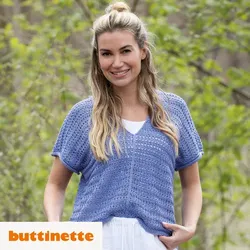 Strickanleitung – Strick-Shirt aus Woll Butt Ellie