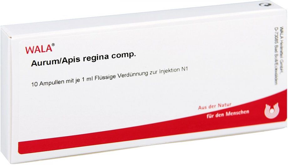 Wala Aurum/apis Regina compositus Ampullen