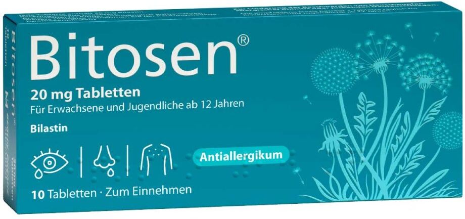 Bitosen 20 mg Tabletten bei Allergien