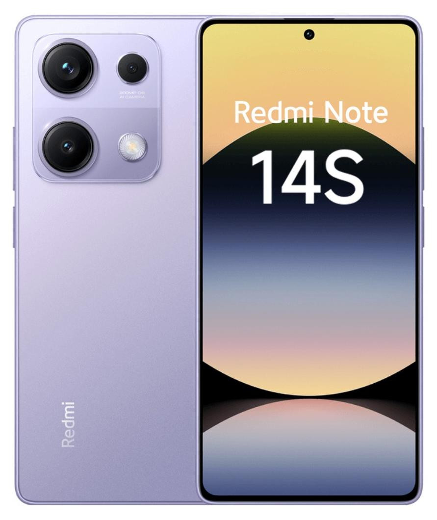 Xiaomi Redmi Note 14S 256GB 8 GB Aurora paars HyperOS
