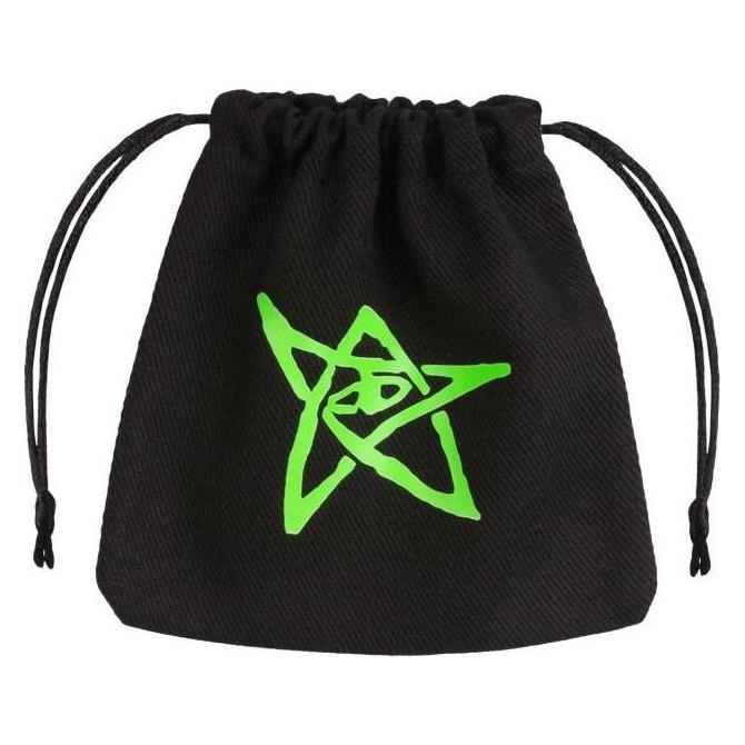 Q Workshop BCTH103 - Call of Cthulhu Schwarz & grün, Würfeltasche (BCTH103)