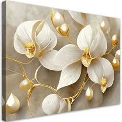 KUNSTDRUCK Gold 90/60 cm