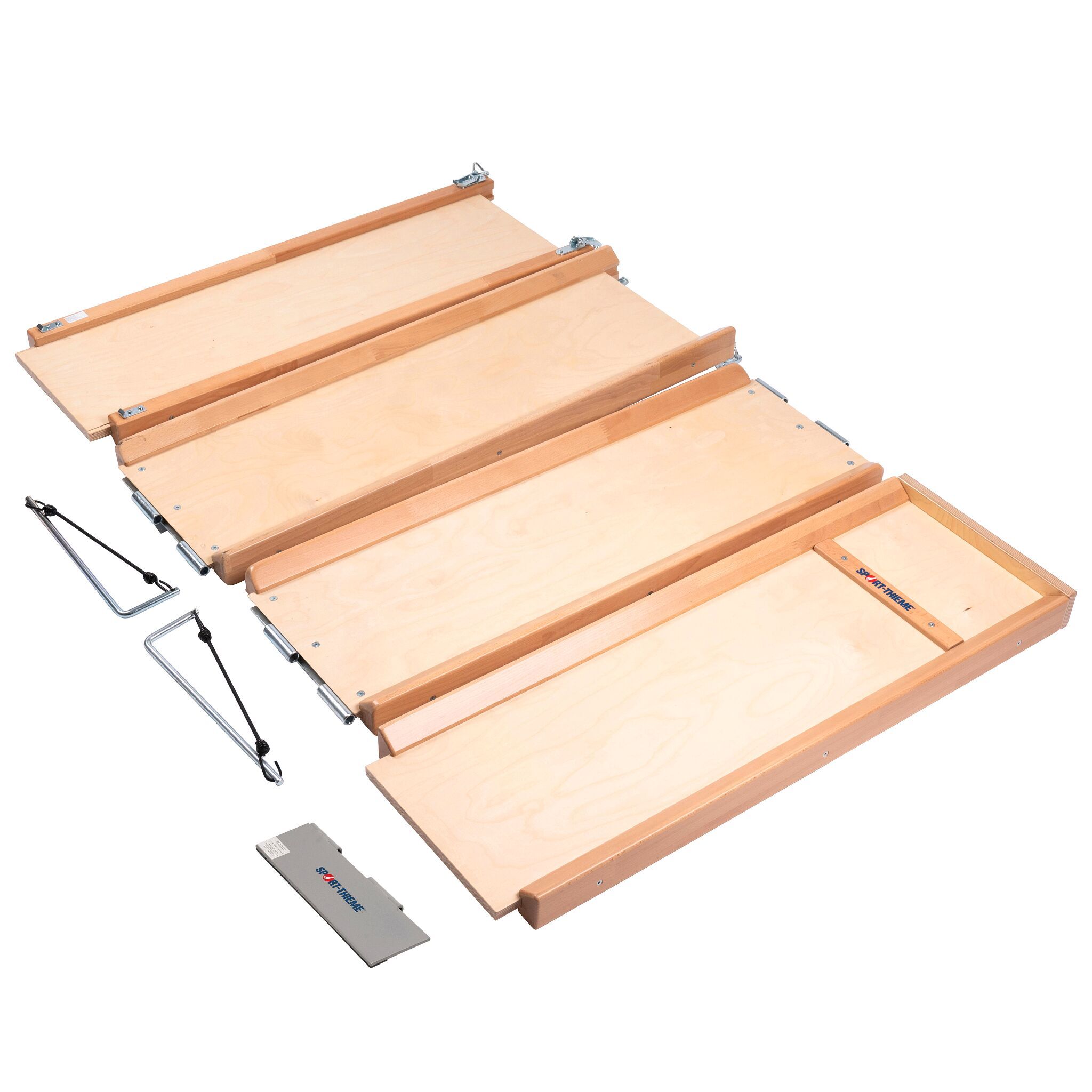 Sport-Thieme Rollbrettbahn-Set "Flizzer", Für Turnbank 4,5 m