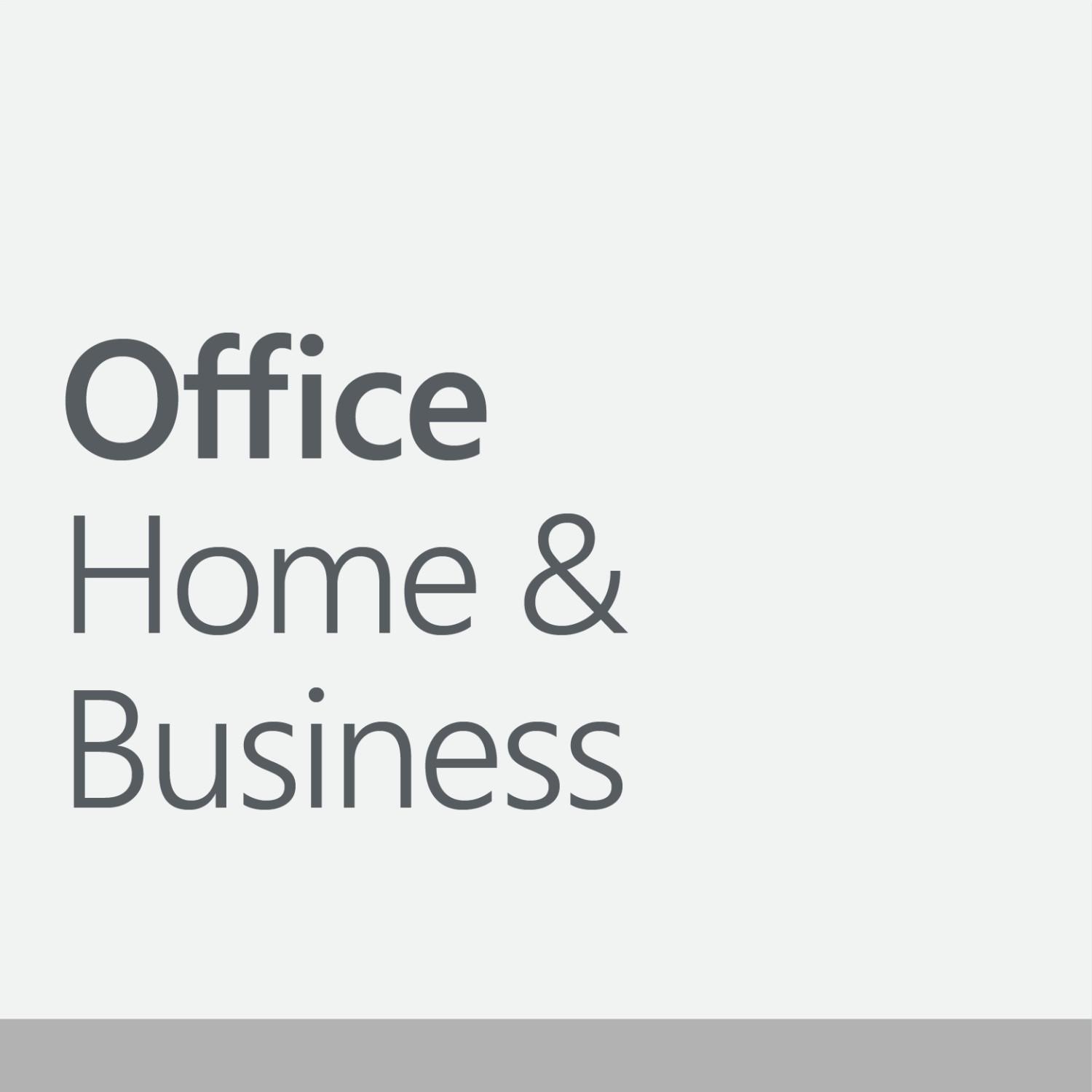 Microsoft Office Home and Business 2024 Office-Paket Voll 1 Lizenz(en) Italienisch