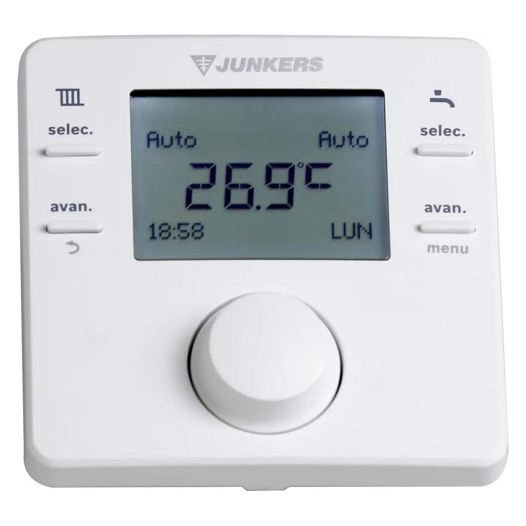 Bosch Home Comfort Thermotechnik GmbH Funk-Fernbedienung CR 80 RF Set Raumtemperaturmessung, 95x95x32 (7738112287)