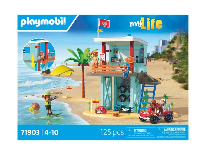 Playmobil® my Life 71903 Rettungsturm mit Beach Buggy 4+ Jahre