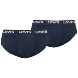 Levis 2P Base Brief Marine Baumwolle Medium Herren