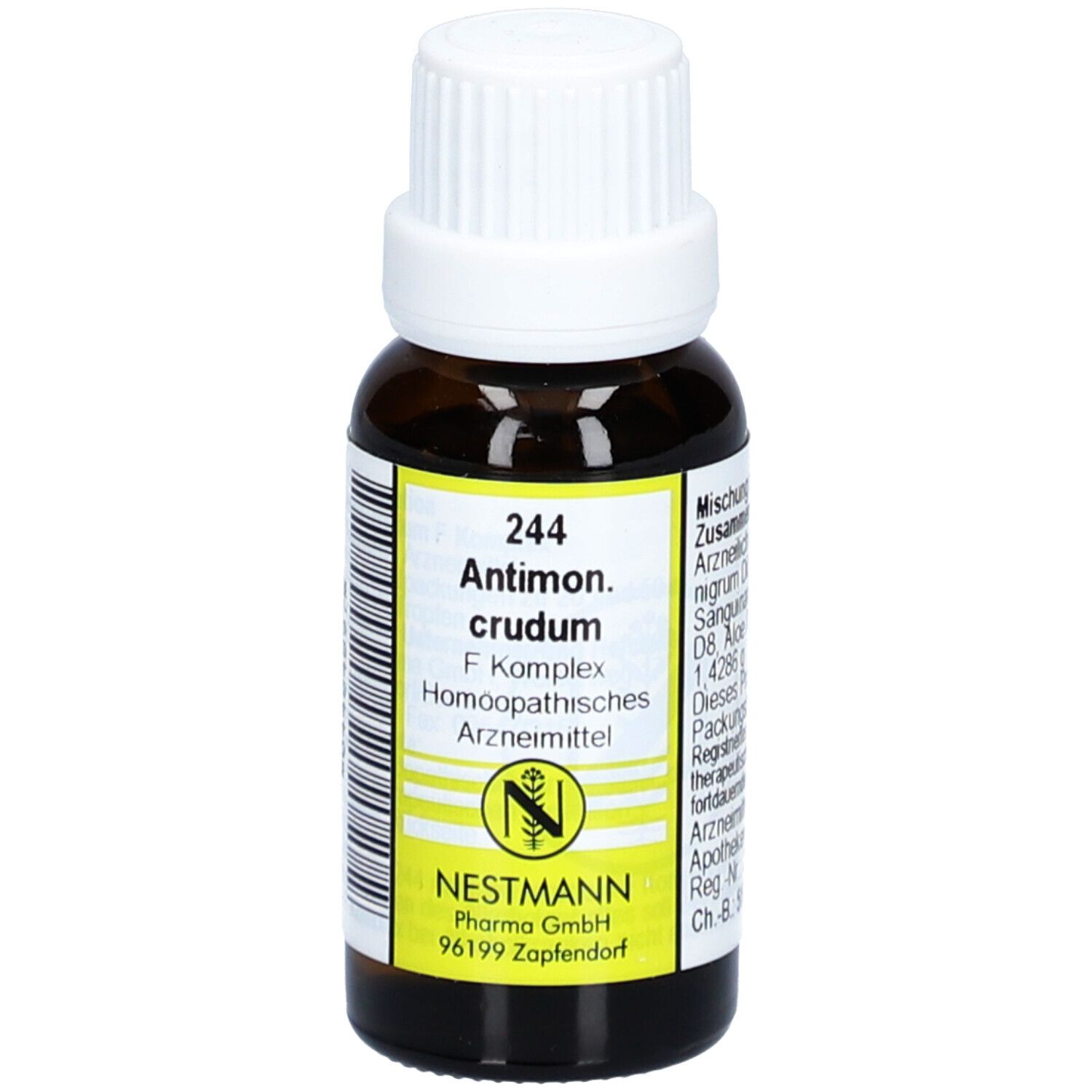 Antimonium Crudum F Komplex Nr.244 Dilution 20 ml