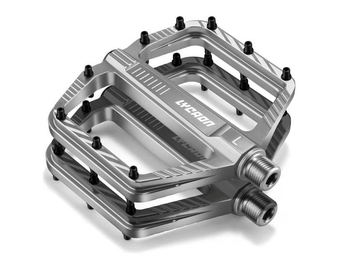 Fahrradpedale Aluminiumlegierung Grau, Metall, 1.1x1.5x11 cm, Freizeit & Co, Sport & Fitness, Fahrräder, Fahrradzubehör