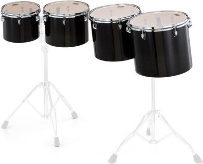 Tama Mid ConcertTom Set CSLT4M-TBF Transparent Black Fade