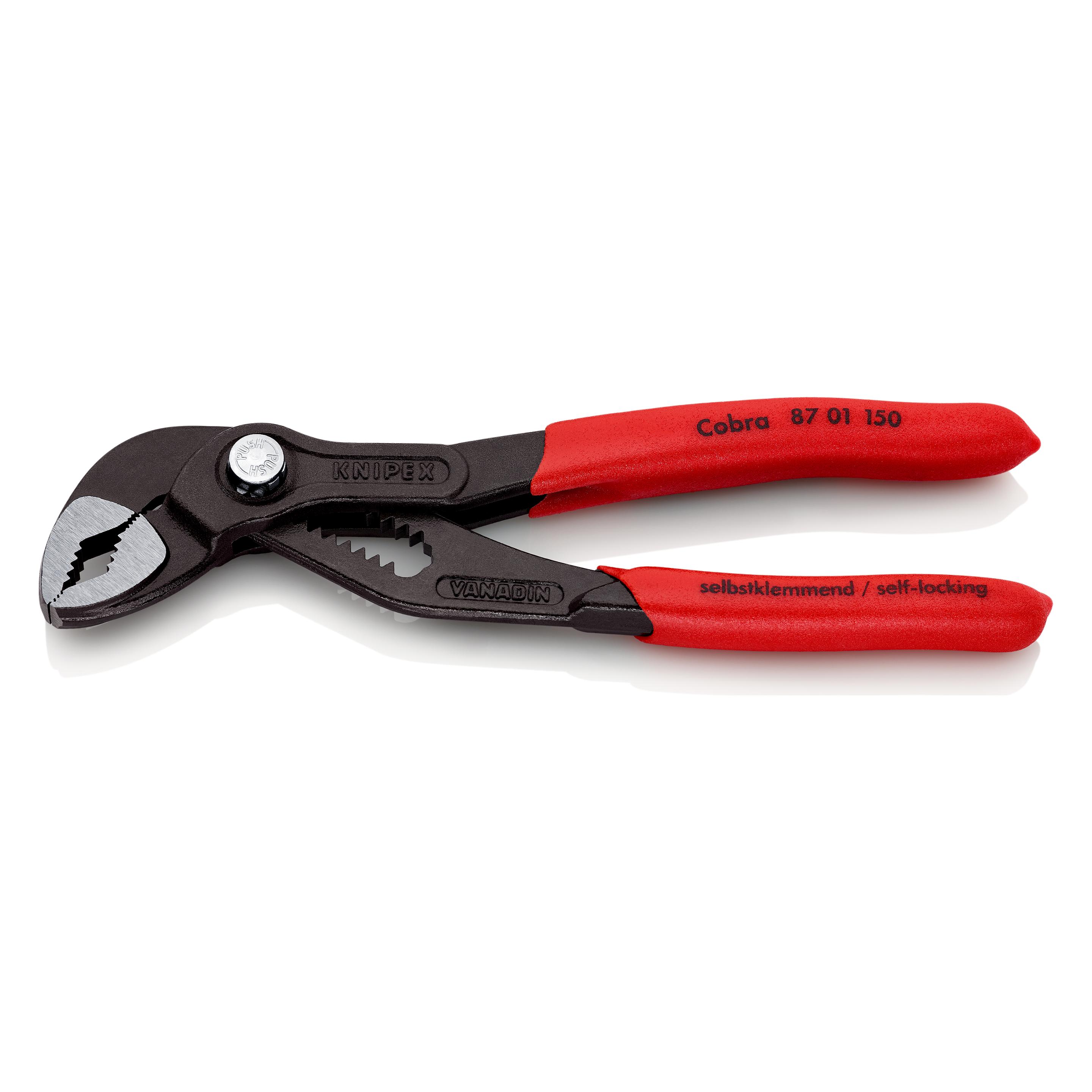 Knipex CobraHightech-Wasserpumpenzange 87 01 150 SB (150 mm) (87 01 150 SB)