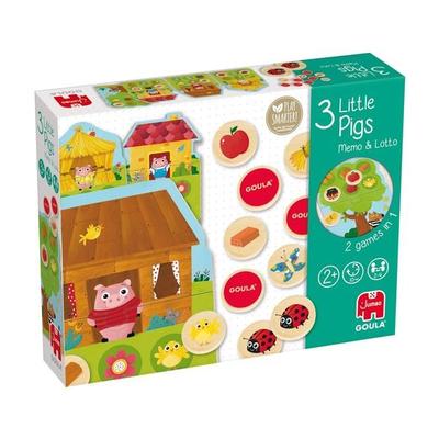 3 kleine Schweinchen - Memo & Lotto