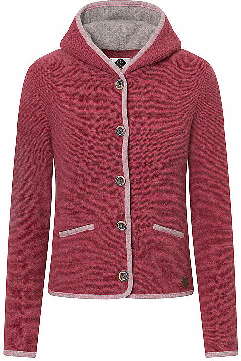 STAPF Trachtenstrickjacke MALWINE rot   XS XS