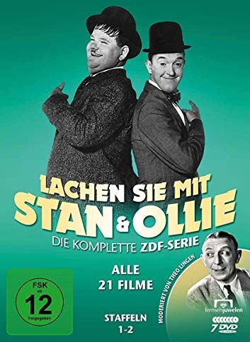 Hal Roach - Lachen Sie mit Stan & Ollie (7 DVDs) - Die ZDF-Gesamtedition (Alle 21 Filme) (Fernsehjuwelen) - Preis vom 07.10.2026 11:45:10 h