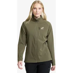 Exciter Stretch Jacket Damen Grape Leaf, Größe:S - Damen > Jacken > Softshelljacken - Grün