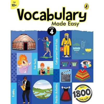 Vocabulary Made Easy Level 4: Fun, Interactive English Vocab Builder, Activity & Practice Book with Pictures for Kids 10+, Collection of 1800+