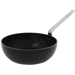 de Buyer Choc Intense Sauteuse Edelstahlgriff Induction 28cm, Pfanne + Kochtopf, Schwarz