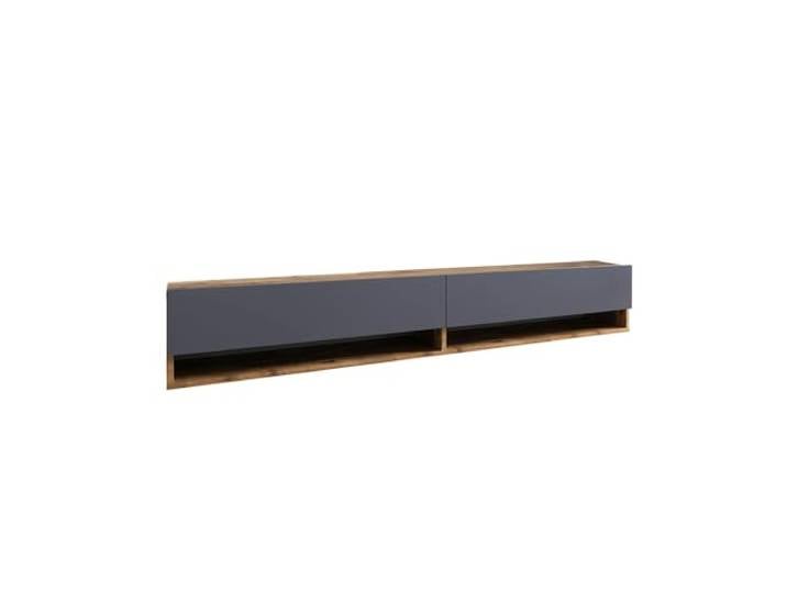 Hanah Home Moderner TV-Ständer, 180 cm, Atlantische Kiefer & Anthrazit 100% melaminbeschichtete Spanplatte, 18 mm dick Stilvolles und funktionales Design für Wohnzimmer
