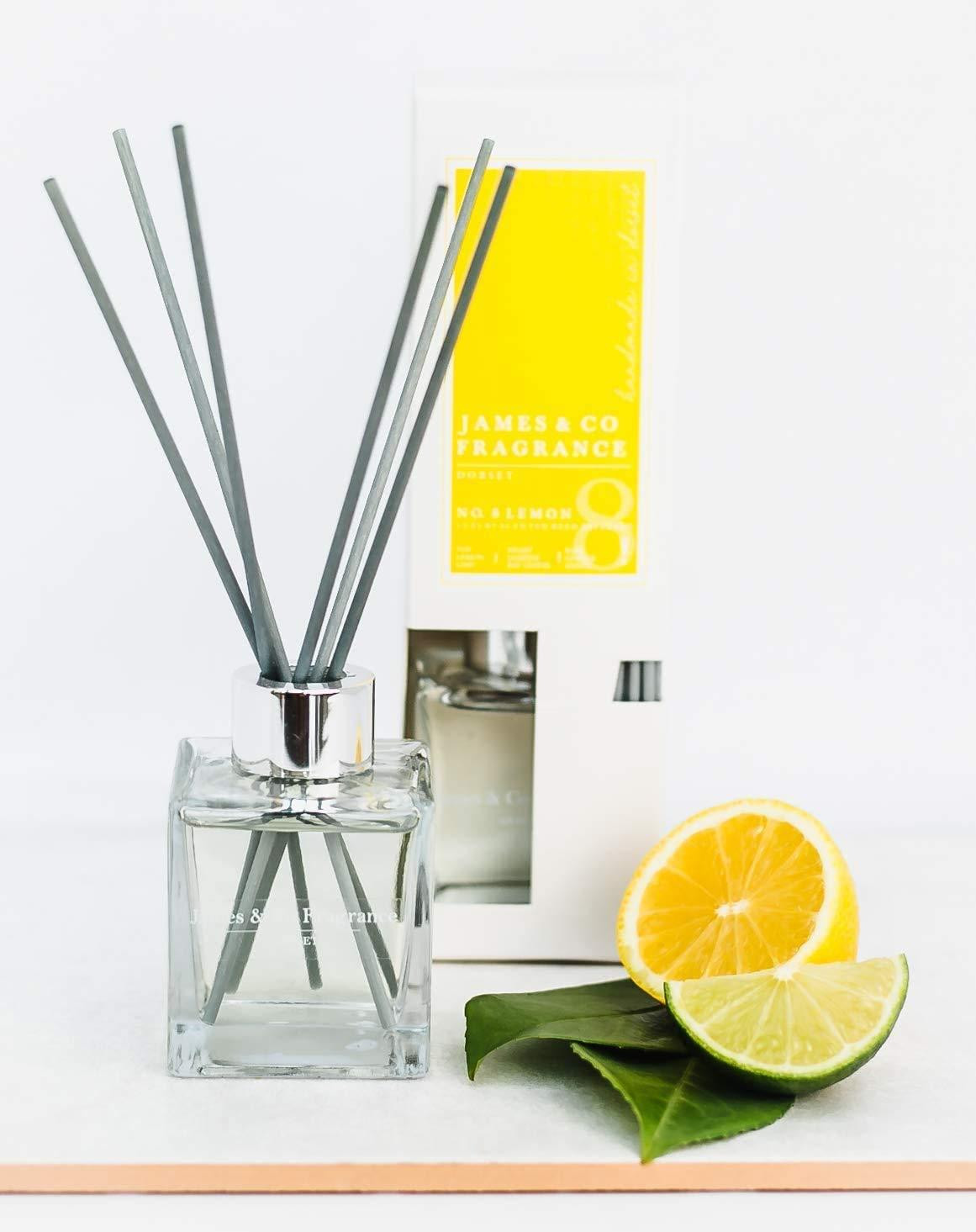 Dripio Ruimtediffuser set met rietjes, 100 ml, geur: citroen & bergamot