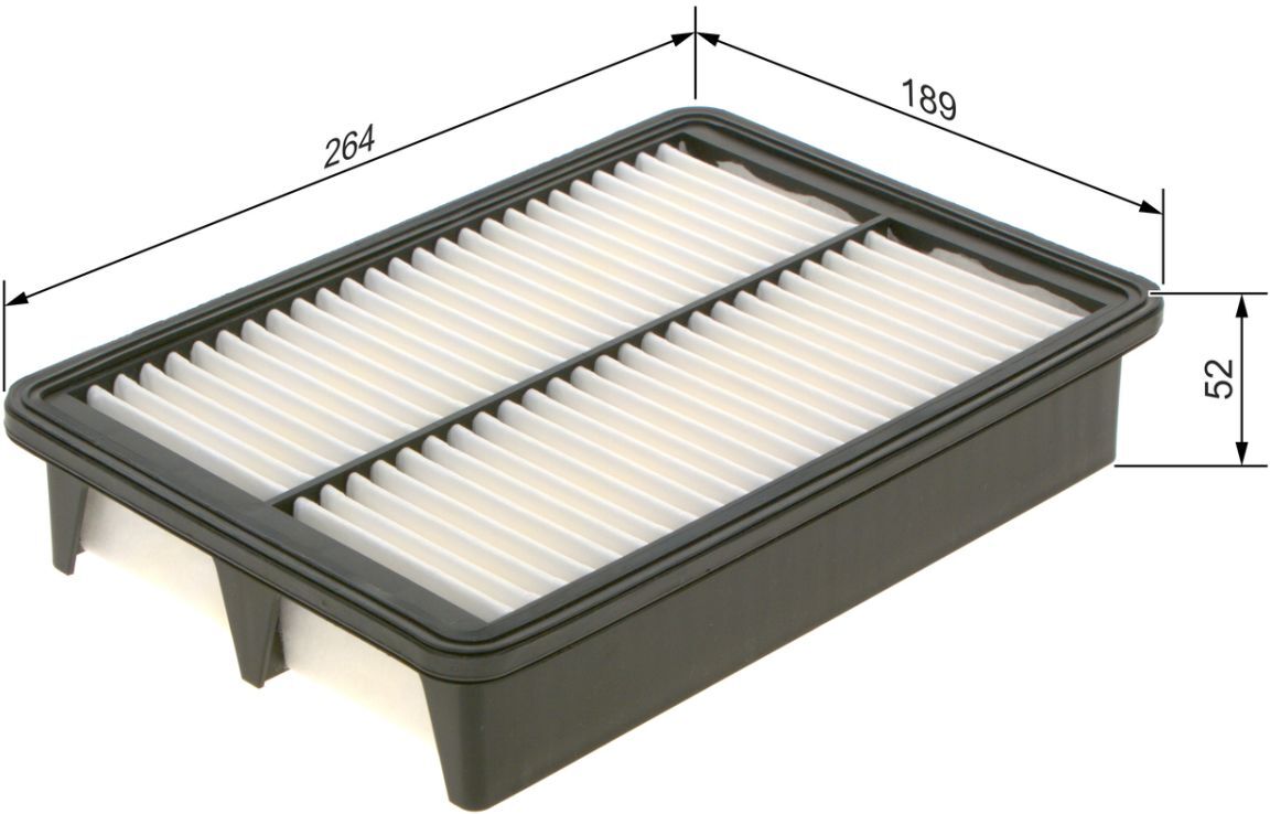 Luftfilter BOSCH F 026 400 587