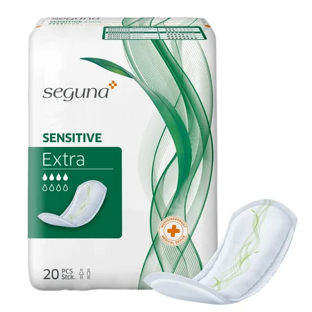 Seguna Sensitive Extra - 8 paquets de 20 protections