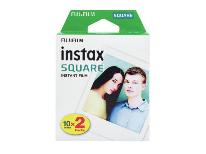 FUJIFILM INSTAX SQUARE instax SQUARE Sofortbildkamera-Film weiß 16921634
