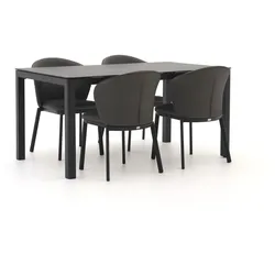 Bellagio San Lupo/La Fonte 160 cm Gartenmöbel-Set 5-teilig