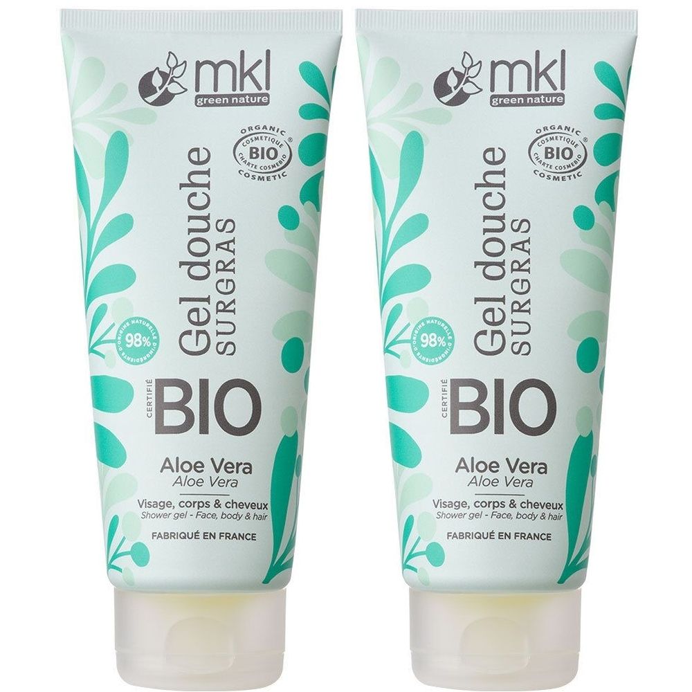 MKL GEL DCH Aloe Vera BIO 200Ml x2 2x200 ml Gel