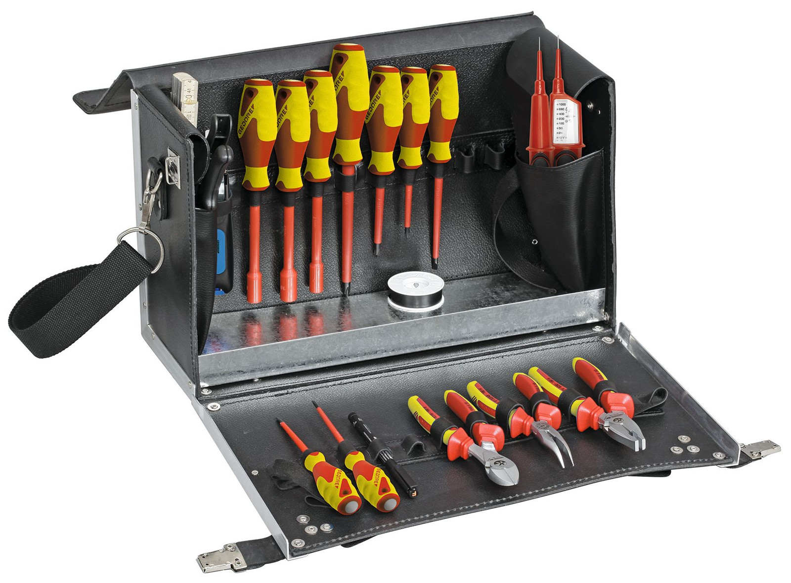 Gedore Elektrisch gereedschapskoffer, 18-delig, model 1091