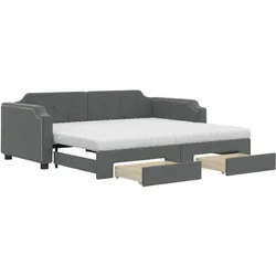 vidaXL, Sofa + Bettsofa, Mathieu with trundle &drawer &mattress