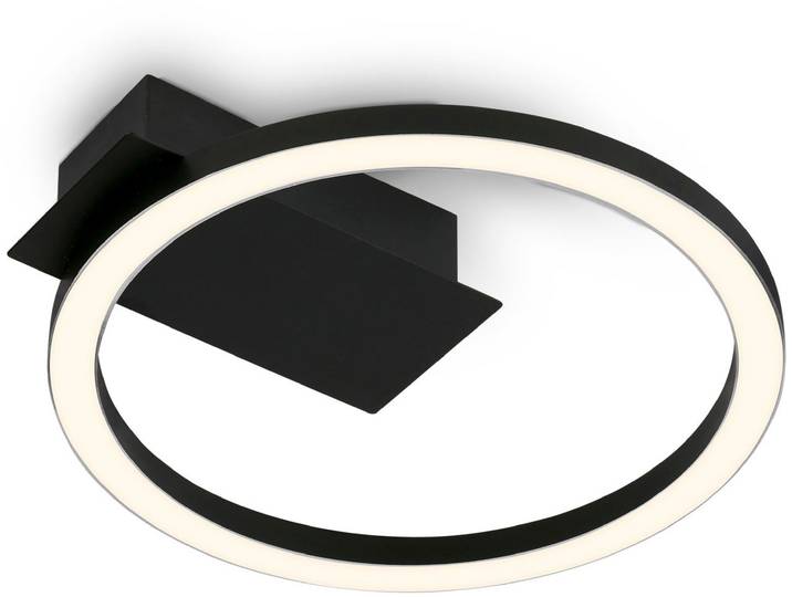 BRILONER LEUCHTEN Deckenleuchte Frame NICI , schwarz-weiß (weiß, neutral), Leuchten, Deckenleuchte