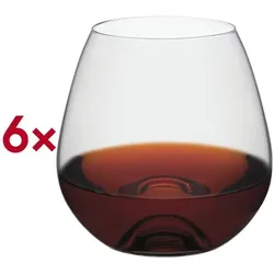 Rona Weinglas Burgundy 10 Wine Solution 440 ml ungeeicht 6 Stück transparent, 9.5 cm