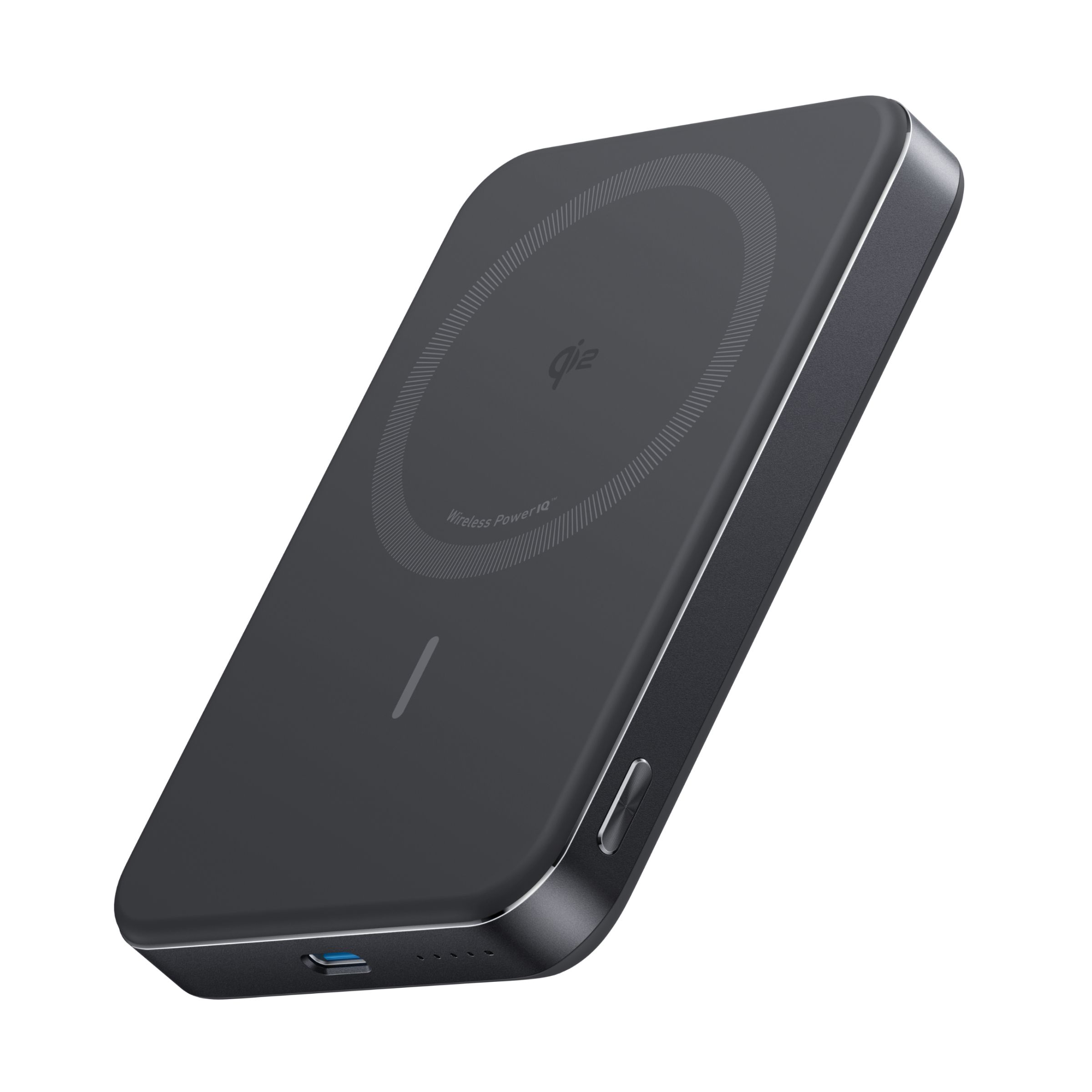 Anker MagGo 10000 mAh Powerbank USB Typ-C Kabelloses Laden (Schwarz) A1664H11