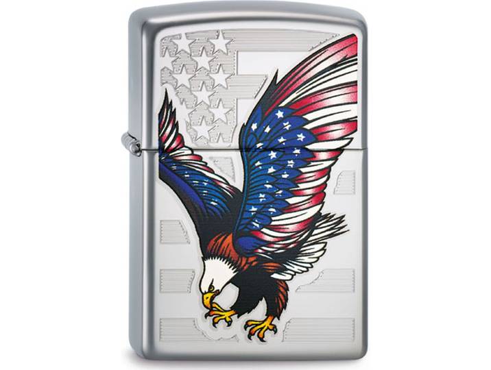 Zippo aansteker Eagle and Flag 2003450