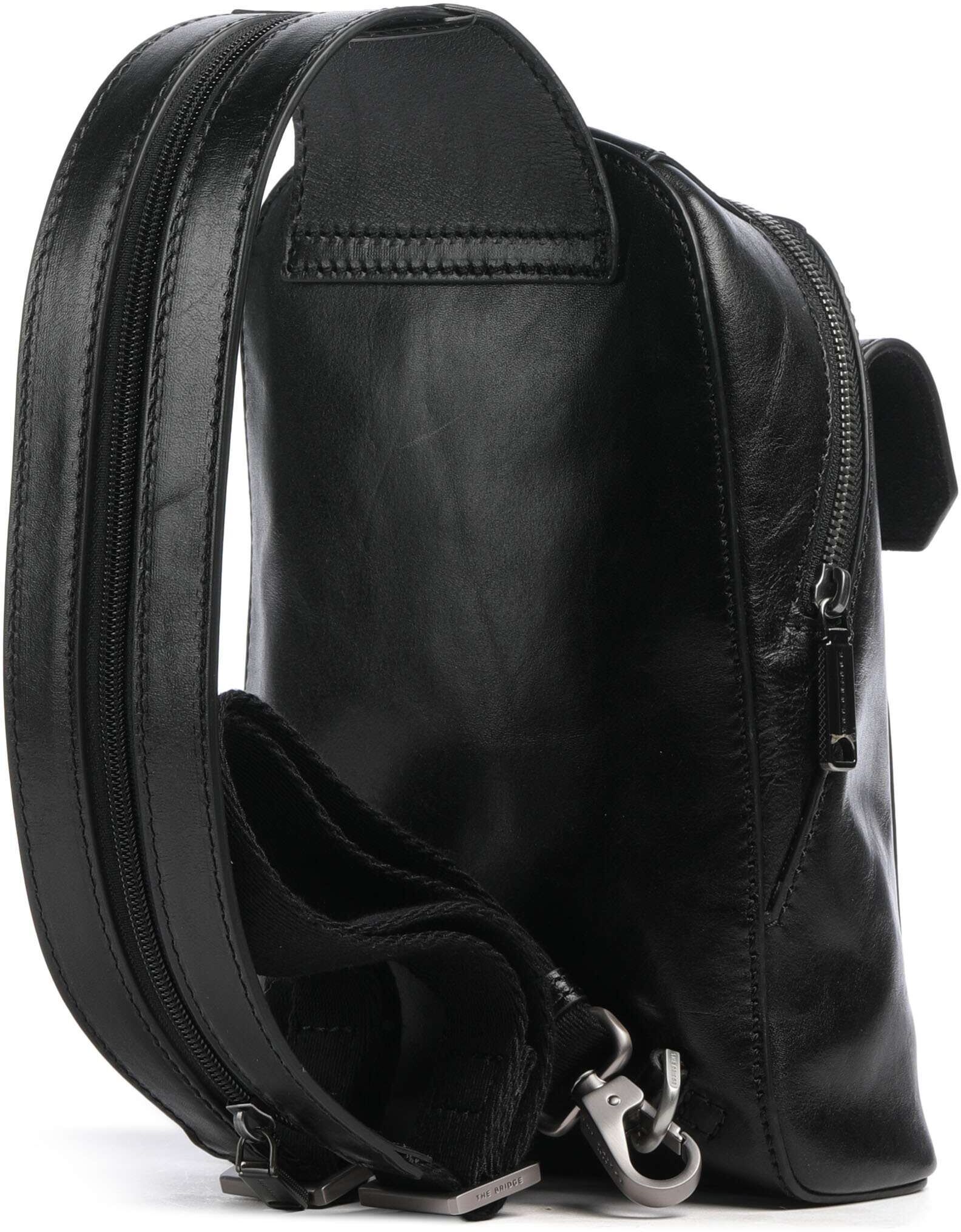 The Bridge Mattia Slingbag, schwarz